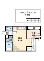 GRANDTICの間取り画像