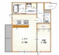 アルバーノ南福岡の間取り画像