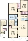 ドリームAの間取り画像