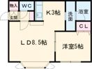 コムフォートⅠの間取り画像