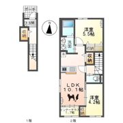 ルル(Loulou)の間取り画像