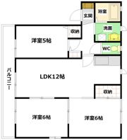 スプリングポートB棟の間取り画像