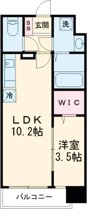 レジエル保田窪の間取り画像