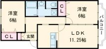プログレール落合壱番館の間取り画像
