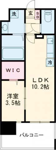 レジエル保田窪の間取り画像