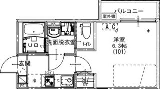 KEIAI RESIDENCE 新越谷の間取り画像