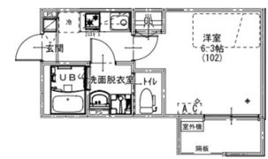 KEIAI RESIDENCE 新越谷の間取り画像