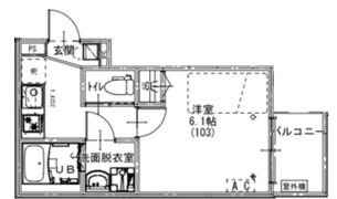 KEIAI RESIDENCE 新越谷の間取り画像