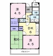 トゥールモンドの間取り画像