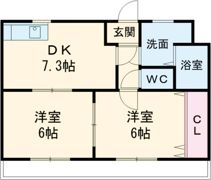 グレートウォール北町の間取り画像