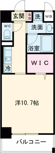 ラシェンタ三田駅の間取り画像