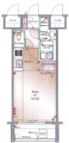 グラビスコート広島駅前通りの間取り画像