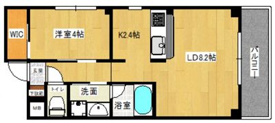 Cruyff Court(クライフコート）の間取り画像