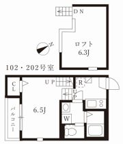ハーモニーテラス鈍池町の間取り画像