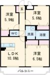 ARC Hills A (アークヒルズエー)の間取り画像