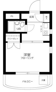 ベルサイユ池上第3の間取り画像