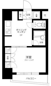 シーアイマンション池袋西の間取り画像