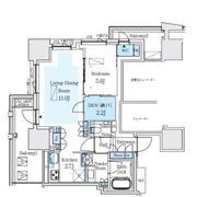 プラウドタワー名駅の間取り画像