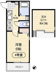 サウステラス蕨の間取り画像