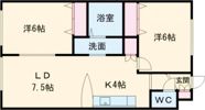 イーストウォームスの間取り画像