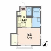 サ―ジュ川内・IIの間取り画像