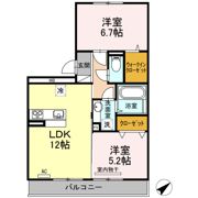 カーサ高須の間取り画像