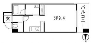 カサヴェルデ八丁堀の間取り画像