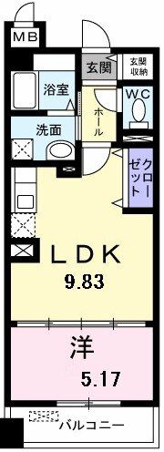 ベルエクセレントの間取り画像
