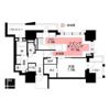 プラウドタワー名駅 1605の間取り画像