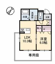 シャーメゾン三条の間取り画像
