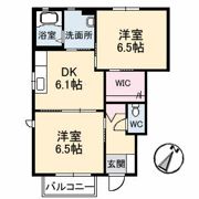 フェリス A棟の間取り画像