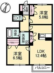 WINDSOR IIの間取り画像