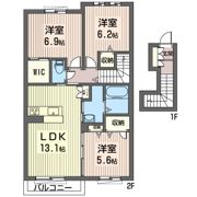 アストル IIの間取り画像