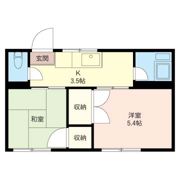 ベアハイツの間取り画像