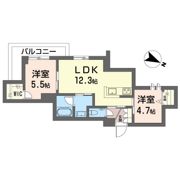 フォレストの間取り画像