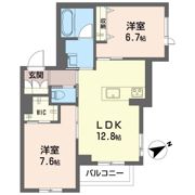 エスポアコリーヌの間取り画像