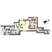 エスポアコリーヌの間取り画像