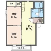 メゾンフレーズ Cの間取り画像
