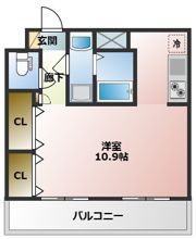 エスティメゾン南行徳の間取り画像