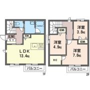 菊名サンハウス IIの間取り画像