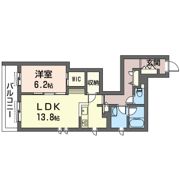リベルタ溝口の間取り画像