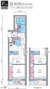 GENOVIA東向島skygardenの間取り画像