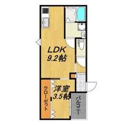 LECOCON岐阜Ⅲの間取り画像