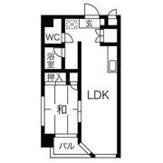 牛越橋ハイツの間取り画像