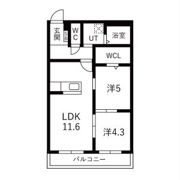 アーバンコート尾西の間取り画像