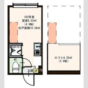 ハーモニーテラス町屋Ⅴの間取り画像