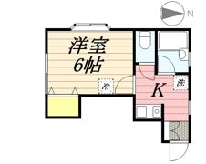 クレールハイツの間取り画像