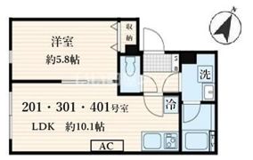 aLATO菊川の間取り画像