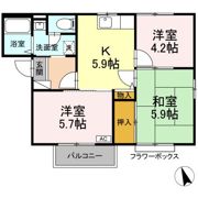 メゾン・エトワール Cの間取り画像