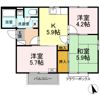メゾン・エトワール Cの間取り画像